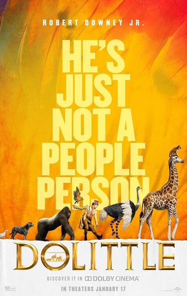 

dolittle poster silk art new movie 02