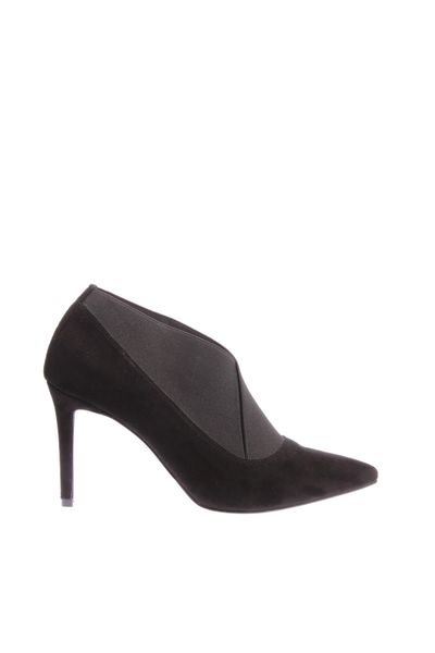 

pearl genuine leather women 's high-heeled shoes 120119378034, Black