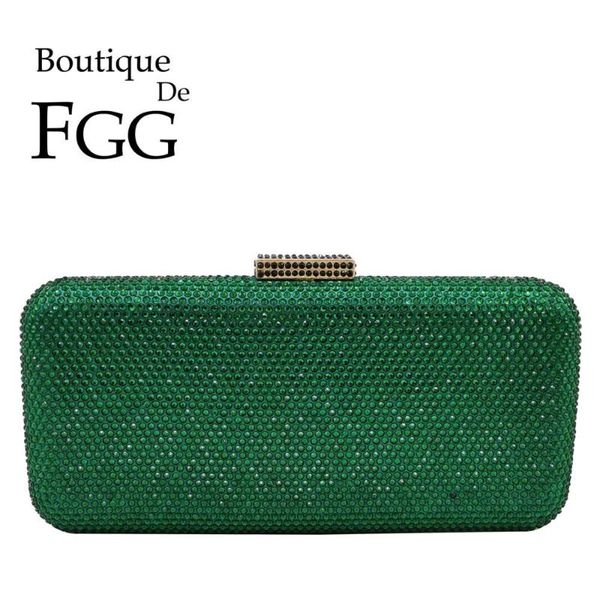 

boutique de fgg изумрудные зеленые женщины кристалл сцепления кошельков вечернее сумки формальные вечеринки сумки свадебные сумки свадьбы