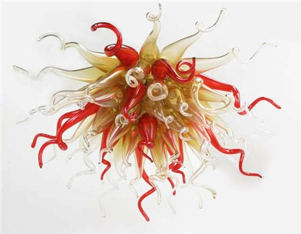 

pretty color vintage well designed energy-saving murano blown glass art deco crystal led chandelier for wedding decoration