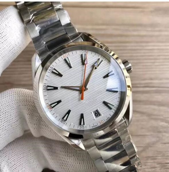 

fashion new style mens new gents stainless steel automatic mechanical watch male watches men wristwatches #332, Slivery;brown