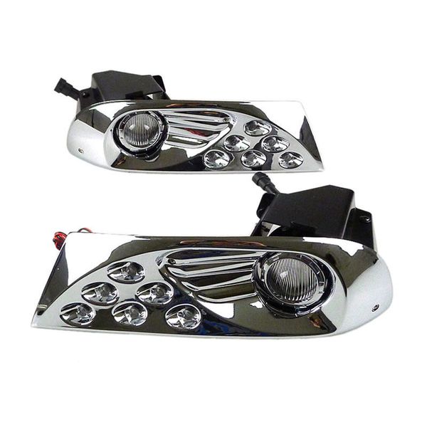 

fog light lamp ,55w 4300k led drl auto daytime running light for land cruiser prado 120 lc120 2003 2004 2005 2006 2007 20