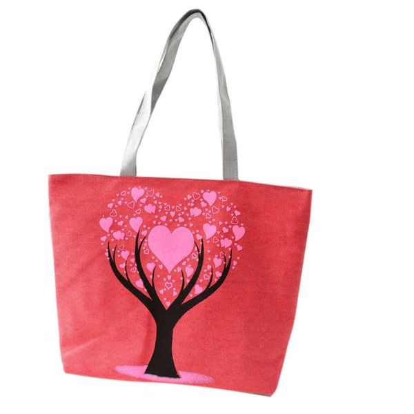 

sleeper #4001 fashion cute printing women canvas bags shoulder bag casual handbag for women bolsa 2018