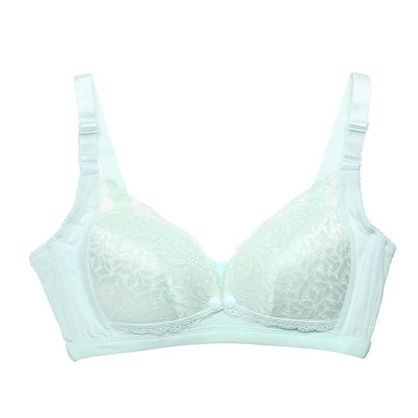 

soft nursing bras breathable pregnant women breast feeding bra underwear, White