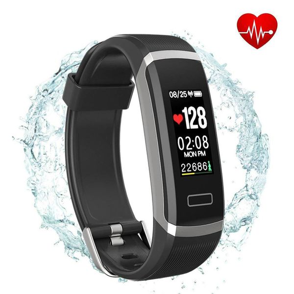 

sport watch men women heart rate blood pressure health tracker information call reminder sleep monitor pedometer pk m2 watch men, Slivery;brown