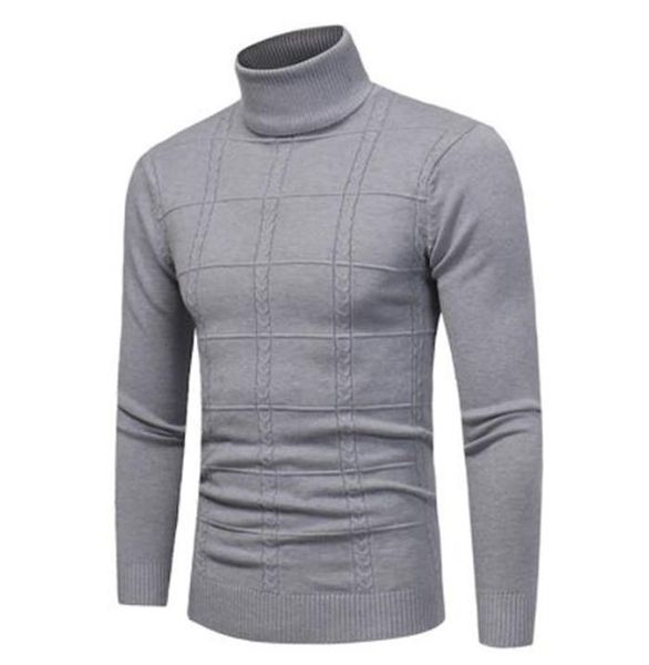 

mens autumn desinger turtle neck sweaters long sleeve solid color homme fashion clothing, White;black