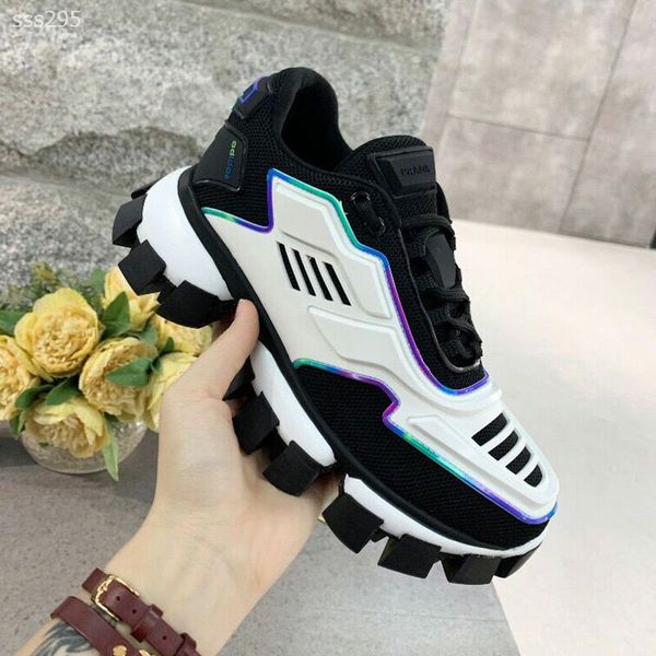 

knit sneakers mens luxury fashion breathable shoes womens classical casual shoes fabric rubber trainers outdoor size us 5-9, Black