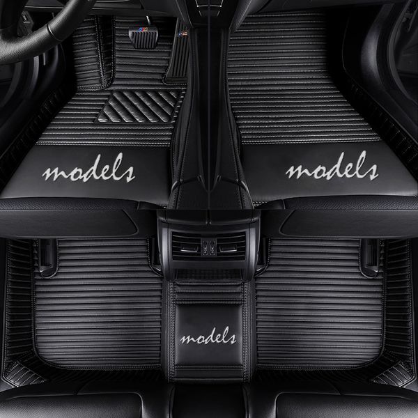 2019 Wire Mats Leather Car Floor Mats For Honda Badge Accord 2003