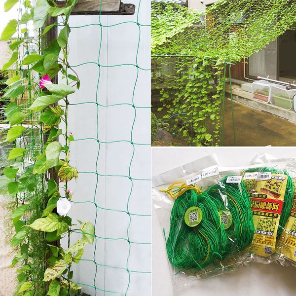 

durable garden millipore nylon net 1.8*0.9 m climbing frame fruit plants fence plastic anti bird devices mesh net fence