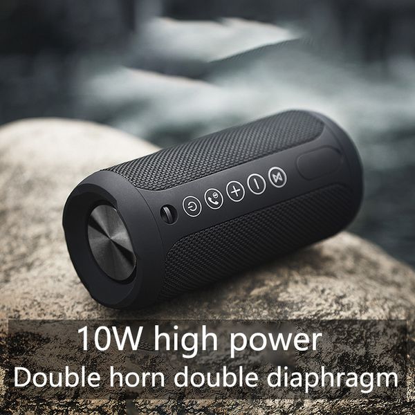 

wireless bluetooth speaker new outdoor car waterproof card 10w high power subwoofer double speaker double diaphragm sports stereo portable s