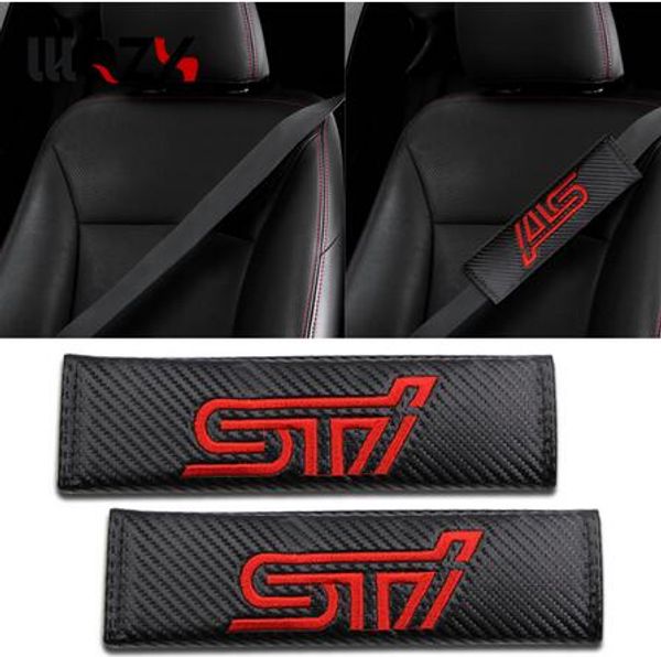

auto car styling seat belt cover case for subaru legacy outback forester impreza wrx brz auto accessories stickers