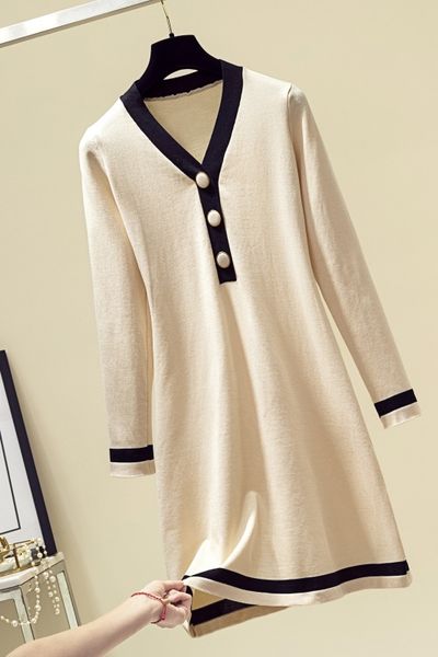 

fashion womens autumn winter letter pattern knitted sweaters long sleeved womens knitwear pullovers womens sweaters elegant knit b2, White