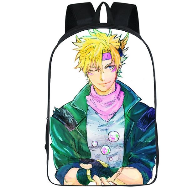

joseph joestar backpack jojo bizarre adventure day pack jojos school bag cartoon packsack p rucksack sport schoolbag outdoor daypack