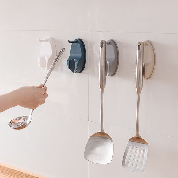 

kitchenware plastic kitchen organizer pot pan cover shell cover sucker tool bracket storage organiser wall hook rack holder #829
