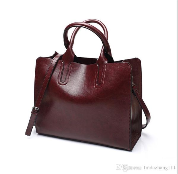 

2018 wholesale women leather handbags woman bags women's messenger bags bolsas pouch bag tote 0023