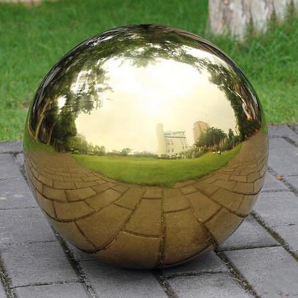 

stainless steel mirror sphere home garden ornament decoration hollow ball