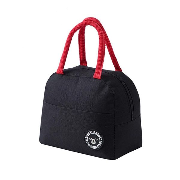 

maison fabre lunch bag nylon thermal bag fashion simple style large capacity waterproof lunch box drop shipping csv, Blue;pink