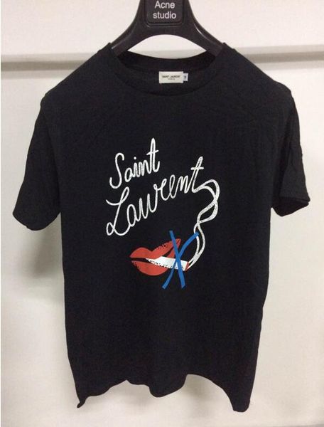 

men's luxurys t-shirt spring cotton brand t-shirt printed t-shirt black and white asian size s-xl, White;black