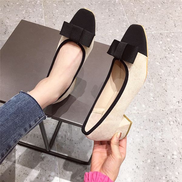 

casual heels basketball platform square toe bow shoes 2020 pumps lace-up slip om sandals ladies comfortable latest, Black