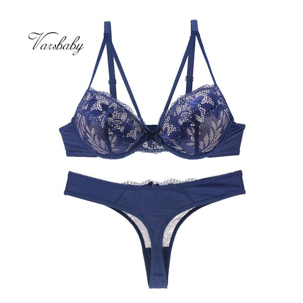 

varsbaby дама сексуального ультра-тонкий толчок вверх цветочного кружев нижнего белье стрингов лука бюстгальтера, Red;black