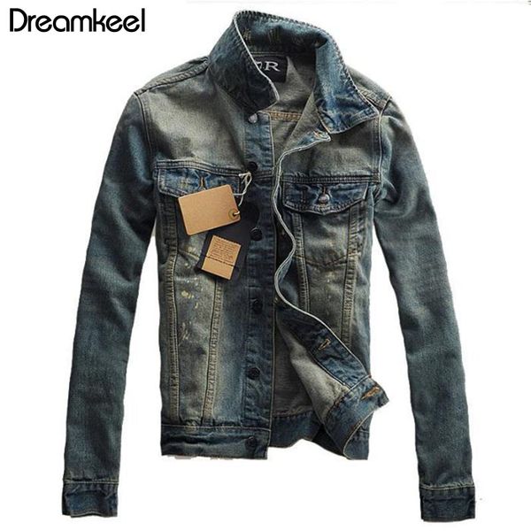 

bomber jacket 2019 man fashion coat men's jeans jacket new fashion style thin hole streetwear w, Black;brown