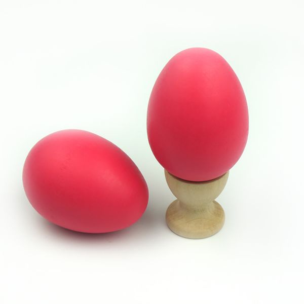 

easter eggs colorful designed wooden egg for easter decorationred) red