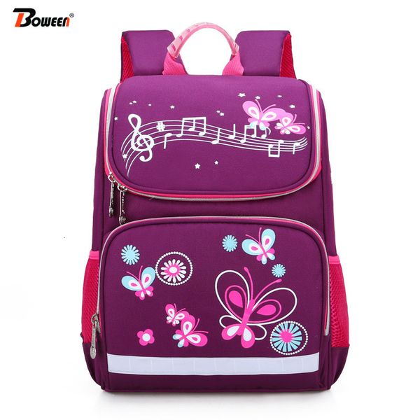 

сумки 1-5 класс детей для мальчиков девочек школа ребенка водонепроницаемый рюкзак большой бабочки детей