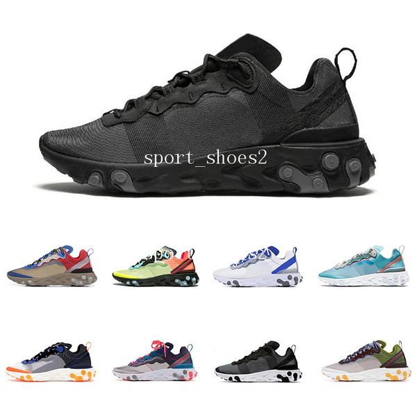 

new react element 87 women running shoes red orbit royal tint sail anthracite royal tint mens trainers fashion sports sneakers