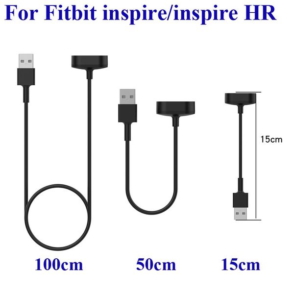 

15 см длина для fitbit вдохновлять и вдохновлять hr браслет замена usb-кабель для зарядки smart watch быстрое зарядное устройство линии бесп