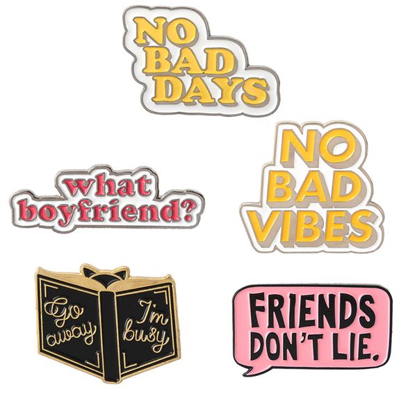 

5pcs wednesday dialog box series enamel lapel pin set metal alloy brooch, Gray