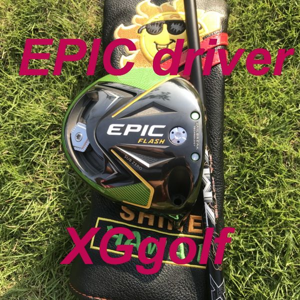 

new xg real golf driver original epic flash sub zero driver 9 /10.5 degree with matrix graphites stiff shaft genuine golf clubs