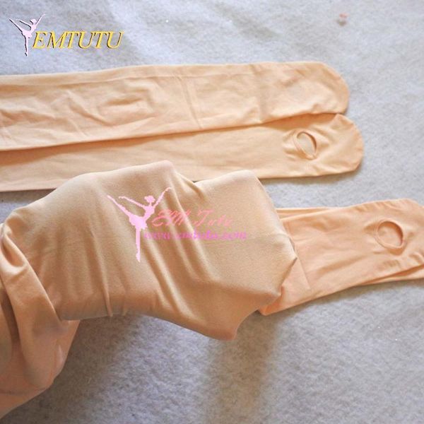 

child ballet dance convertible tights pink nylon spandex girls women ballet tights holes on foot collants pantyhose, Black;red