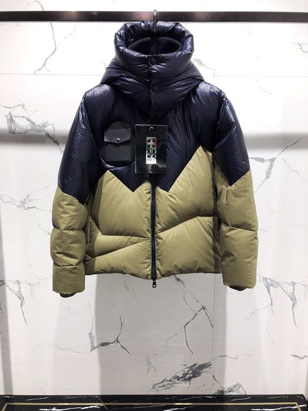 

Brand late t men ca ual down jacket down coat men outdoor plice 100 white duck down feather winter coat outwear jacket, Black