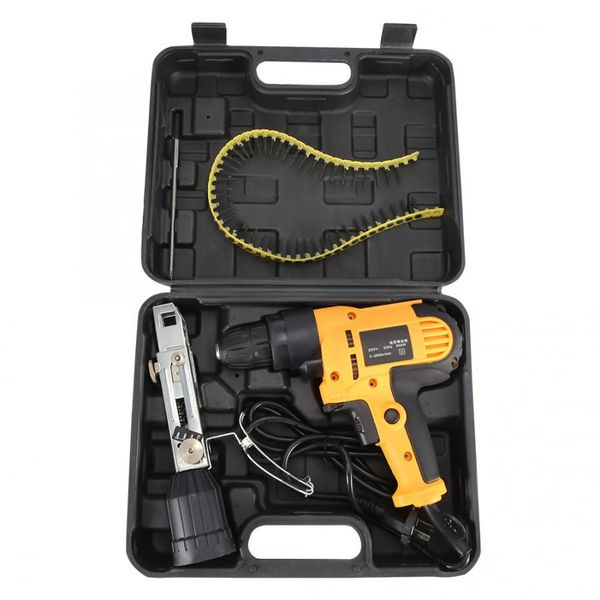 

adjustable speed automatic chain nail gun adapter drill electric screw gun tools professional