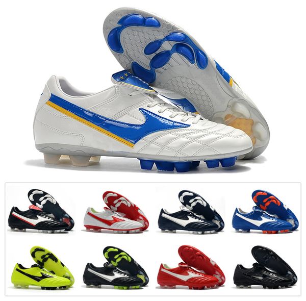 botines de cuero futbol