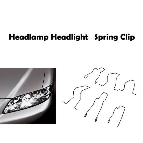 

headlamp headlight dip dipped beam head lamp bulb retaining spring clip h1 h4 h7