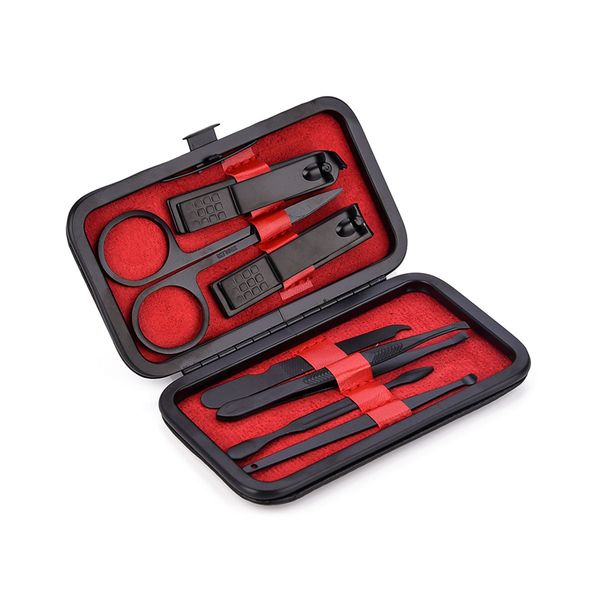 

7 in 1 nail clipper kit with case nail care set pedicure cutter scissor tweezer professional manicure set tools toe clipper 38