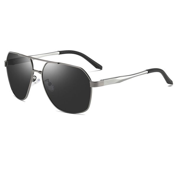

large metal frame men's sports night vision glasses sunglasses men's and women's yellow goggles driving running hd glasses, White;black