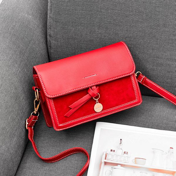 

fashion woman shoulder bag pu leather youth ladies small square bag light wild simple female daily messenger bags handbag black