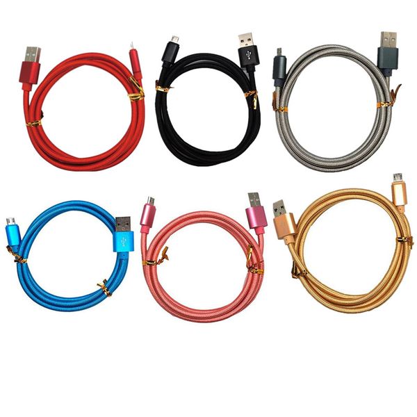 

1m 2m 3m briaded nylon u b charger cable braided u b charging phone cable for x xr x max am ung martphone