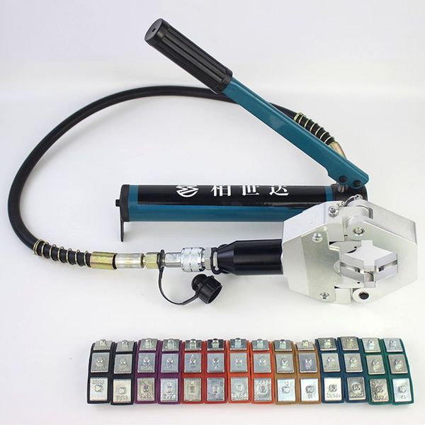

manual hydraulic hose crimping tool auto a/c hose hydra-crimper for repair air conditioner pipes es and ru stock