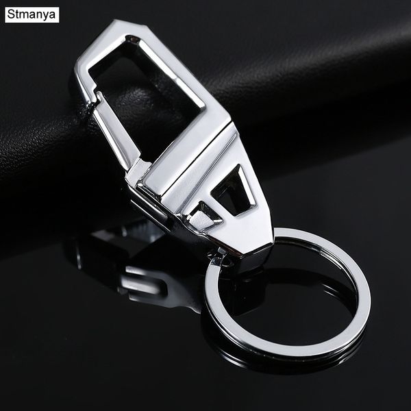 

women high-grade waist metal key chain business vintage accessories new men party gift jewelry, Slivery;golden