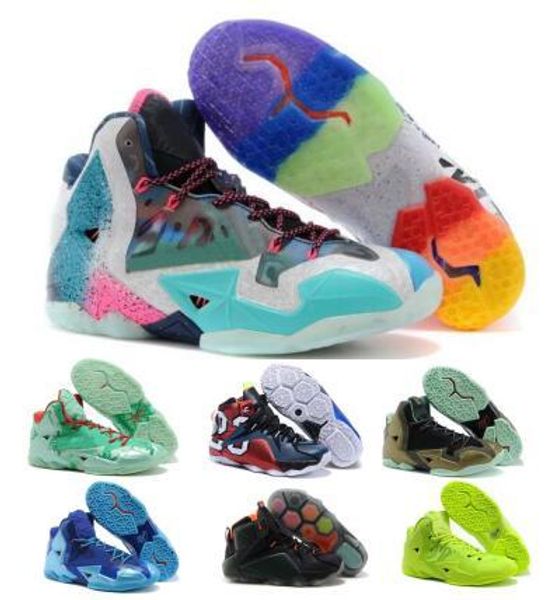 

баскетбол обувь кроссовки черный что lebrones 11 12 christmas heat game data nsrl south beach away 2020 человек mens дизайнерские zapatos об
