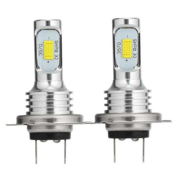 

2pcs h7 csp car led headlight headlamp bulbs conversion kit high/low beam 72w 8000lm 6000k super bright car led headlight