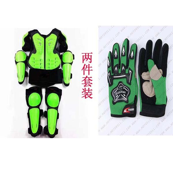 

kids motorcycle atv jacket jackets +gloves golve baby jacket gloves