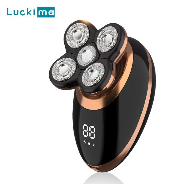 

electric shaver razors for men bald head shaving usb rechargeable cordless 4-in-1 nose ear hair trimmer facial cleansing brush