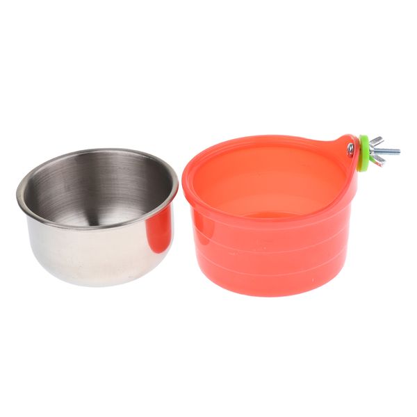 

pet animals drinker bowl, pet feeder coop cup for bird,chinchilla,guinea pig