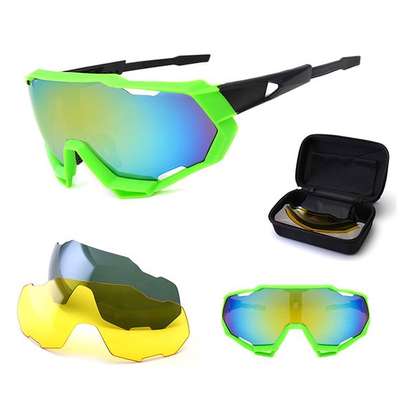 

fashion vot mens cycling glasses suit bicycle polarized sunglasses outdoors bike eyewear pc material pro safety cycling night vision goggles
