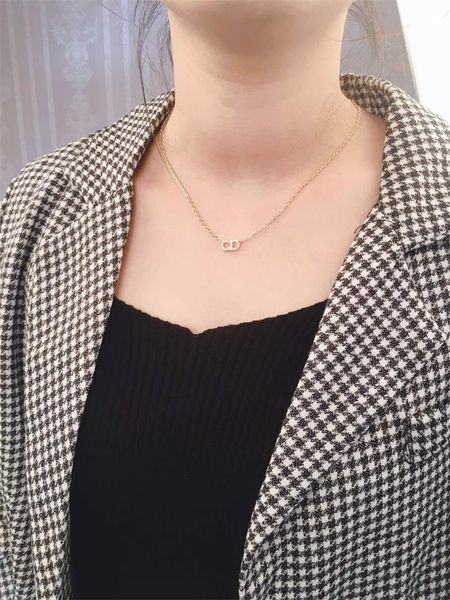 

2020 style popular in europe and the classic fashion star temperament joker with cd necklace bracelet earrings factory direct sales, hom, Silver