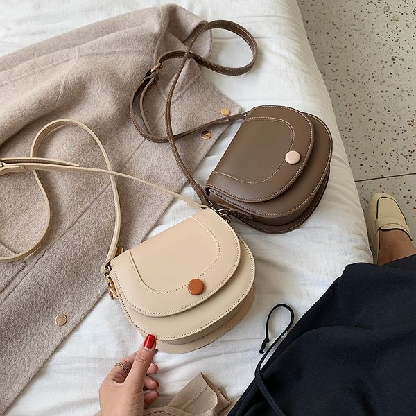 

niche bag women's shoulder bag fashion retro wide shoulder small square bag